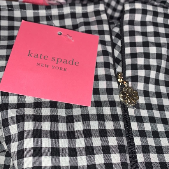 โ ๏ธ๐ kate spade NY Womenโs Mini Gingham Bodega Mini Dress, - Picture 7 of 10
